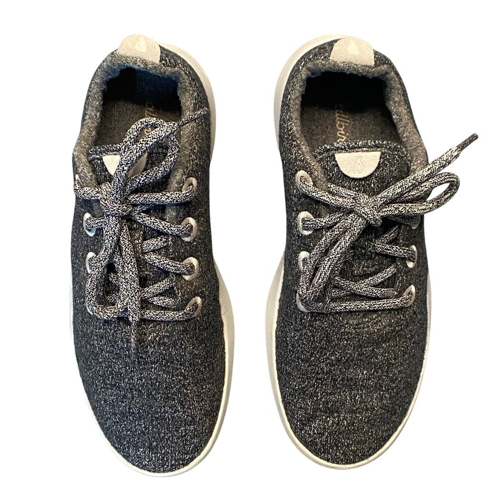 Allbirds Sneakers Women Sz 8 Gray Wool Lace up